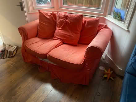 Photo of free Orange sofa (SE6) #2