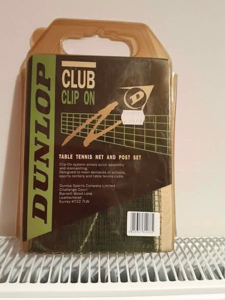 Photo of free Table tennis net and post set (Barnard's Green WR14) #1