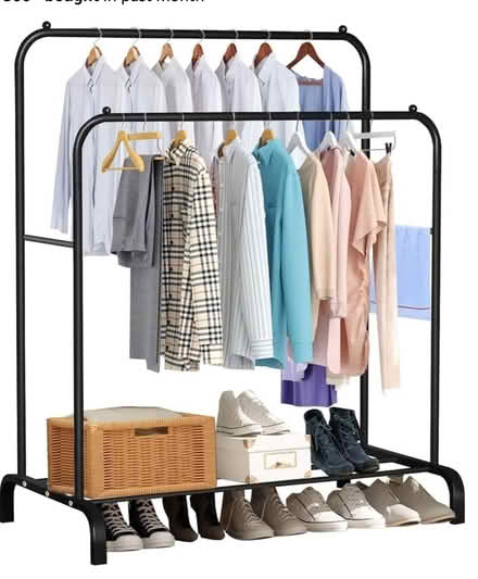 Photo of free Double Clothes rack (Haringey N15 3) #1