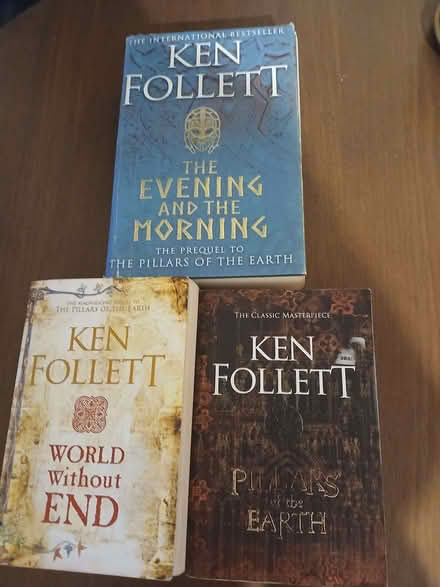 Photo of free Ken Follett Books (Willington DL15) #1