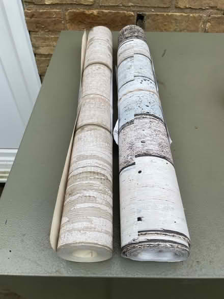 Photo of free 2 part used rolls of wallpaper (Stretham CB6) #1