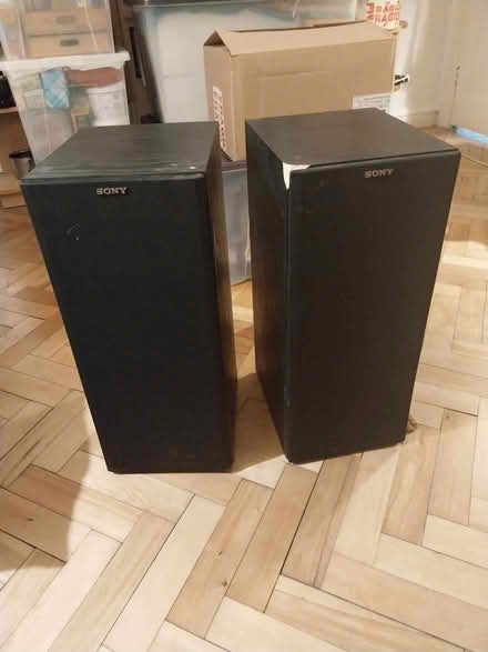 Photo of free Big Old Sony Speakers (Highgate N6) #1