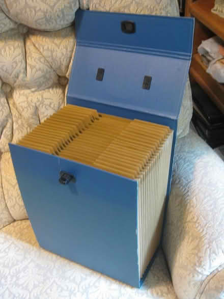 Photo of free Blue Document Holder (Northwest Frederick) #2