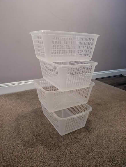 Photo of free Storage baskets (Springfield ME16) #1