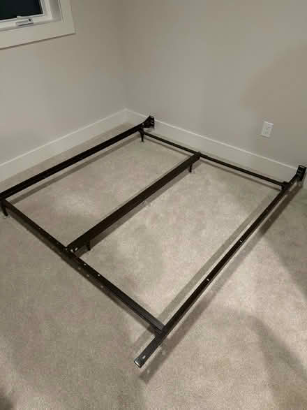 Photo of free Queen bed frame and box spring (Tigard, OR) #1