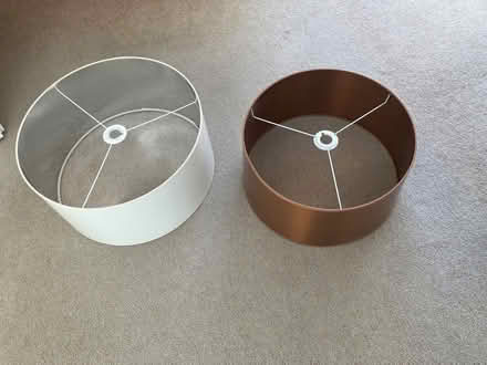 Photo of free Two lampshades (Budleigh Salterton EX9) #1