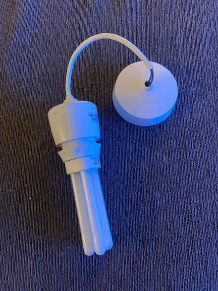 Photo of free Ceiling light fitting with energy-saving bulb (Penge BR3) #1