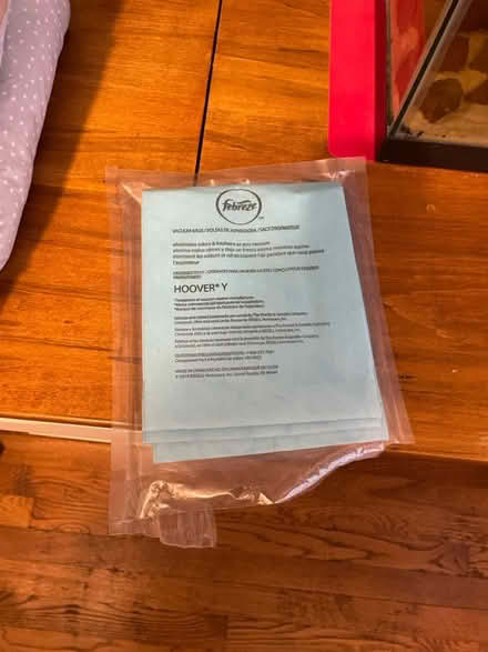 Photo of free Hoover vacuum bag Y (Mt Lebanon) #1