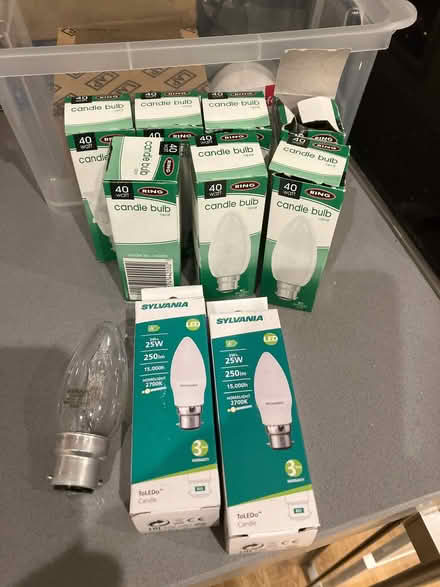 Photo of free Candle light bulbs (Hurstpierpoint BN6) #1