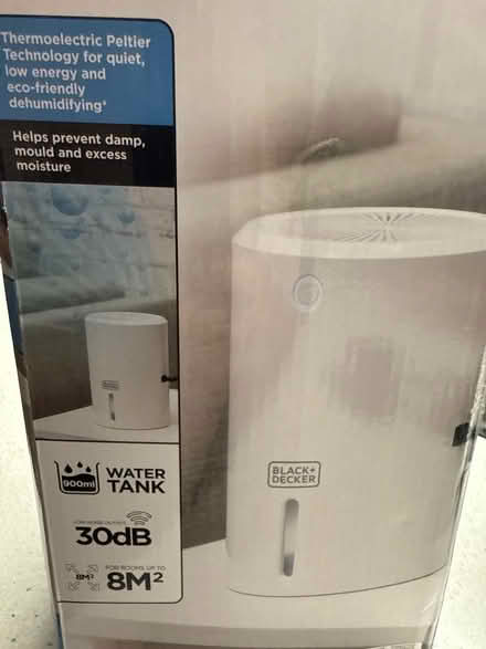 Photo of free Black and decker mini dehumidifier (Sarisbury Green SO31) #3