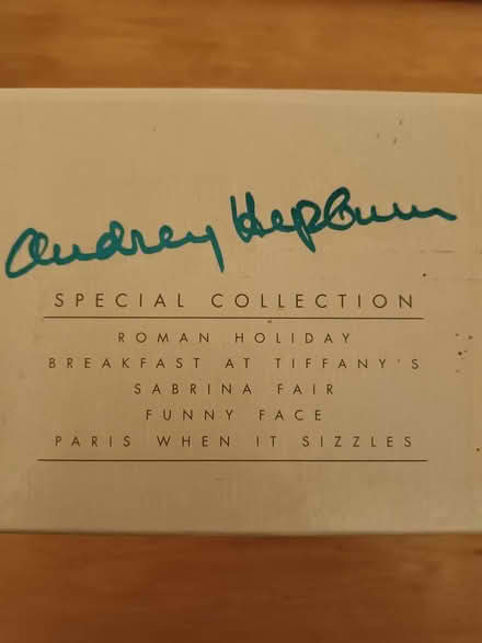 Photo of free VHS box set, Audrey Hepburn films (West Farleigh) #1