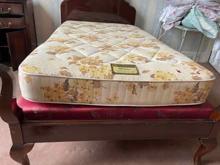 Photo of free Antique wooden single bed (Barnes SW13) #2