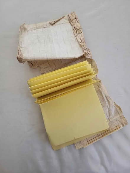 Photo of free Yellow Sheets of Paper (Crescent Park) #1