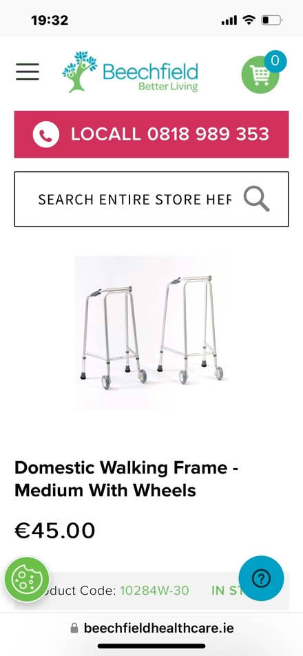 Photo of free Walking frame (Blackrock) #1