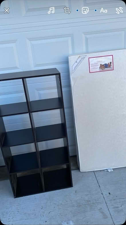 Photo of free cube dresser and crib mattress (Winfield by cdh) #1