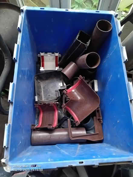 Photo of free Box of rain water drainage + pipe (Rugeley Ws15) #1