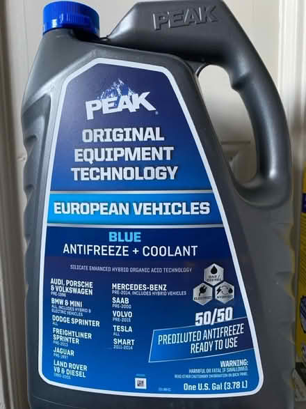 Photo of free Peak brand antifreeze, and coolant (Glenbrook Area) #1