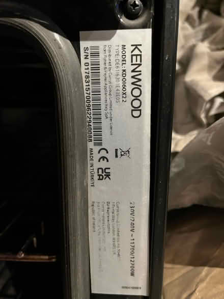 Photo of free Electric cooker with induction hob (NG23 long Bennington) #2