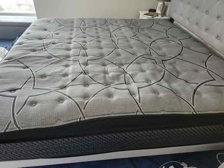 Photo of free King size pillow top mattress (Kortright and the Hanlon) #3