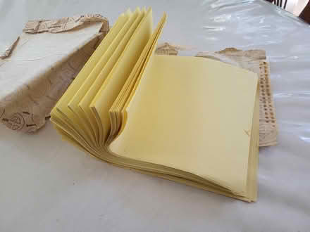 Photo of free Yellow Sheets of Paper (Crescent Park) #2