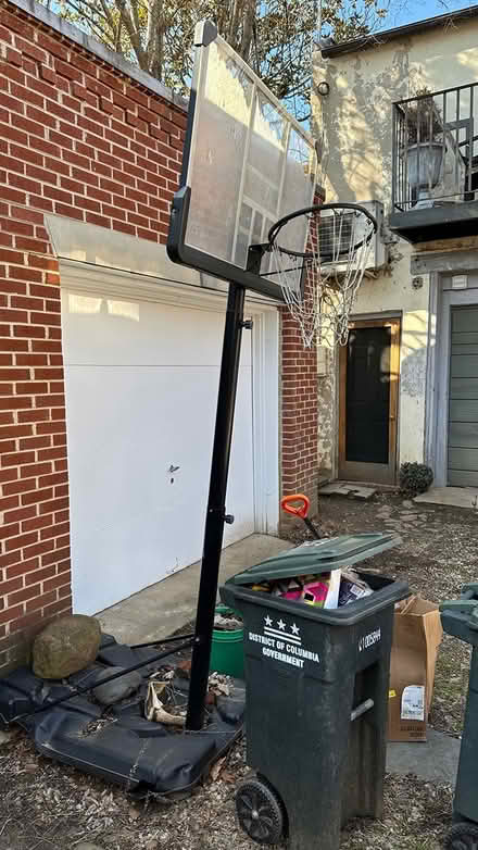 Photo of free Outside Basketball hoop (Capitol Hill) #1