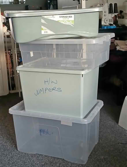 Photo of Storage box’s /Tote plastic box’s (Kings lynn) #2