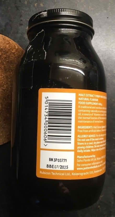 Photo of free Malt Extract with Cod Liver Oil (Starbeck HG1) #2