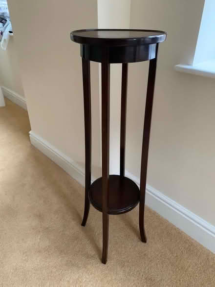 Photo of free Wooden plant/lamp stand (Pirbright GU24) #1