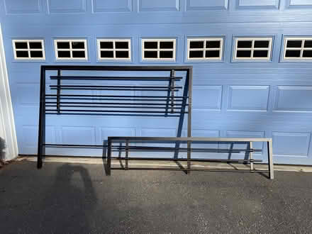 Photo of free King size bed frame (Phippsburg) #1