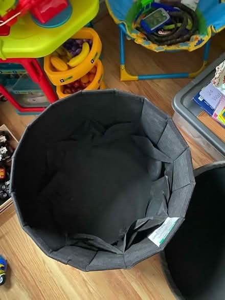 Photo of free Round ottoman storage with lid (Langley SL2) #2