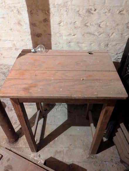 Photo of free Old wooden desk (Withdean BN1) #1