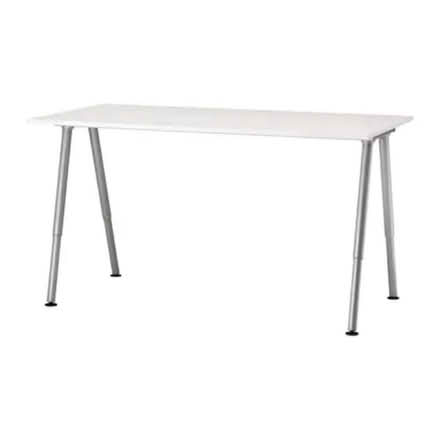 Photo of free Large white IKEA thyge desk (Gipsy Hill SE19) #1