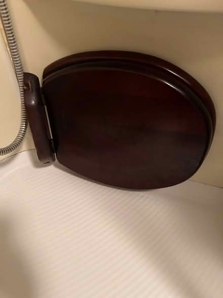 Photo of free Mahogany toilet seat (OX4) #1