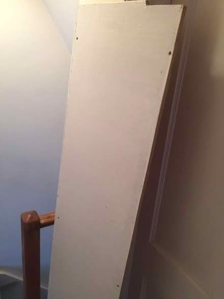 Photo of free Large piece of painted plywood (old bath side panel) (Dorking RH4) #1