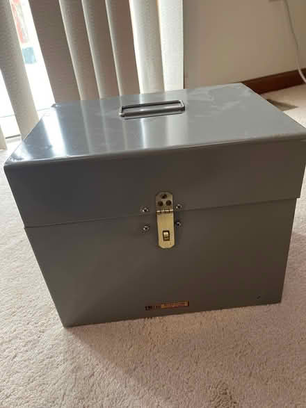 Photo of free Metal filing box (Hopewell Junction) #2