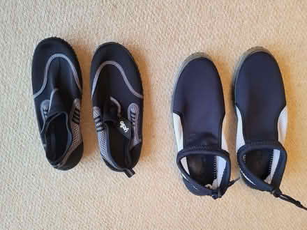 Photo of free 2 pairs Aqua Water shoes - sizes 45 and 40 (Grange-over-Sands LA11) #1