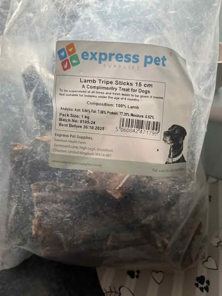 Photo of free Lamb tripe sticks (Kimpton, SG4) #1