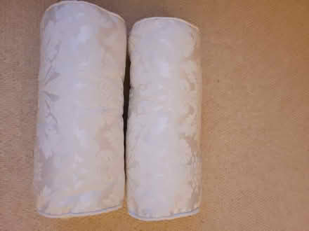 Photo of free Cylindrical cushions x 2 (Grange-over-Sands LA11) #2