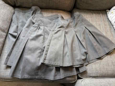 Photo of free Grey school skirts age 8-9 (M33) #1