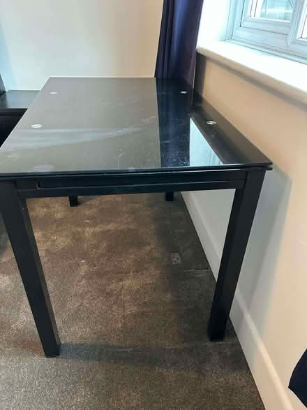 Photo of free Black glass table (Boscombe BH1) #1