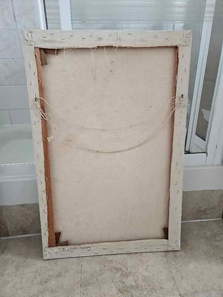 Photo of free Mounted unframed art canvas (Bexhill TN39) #1