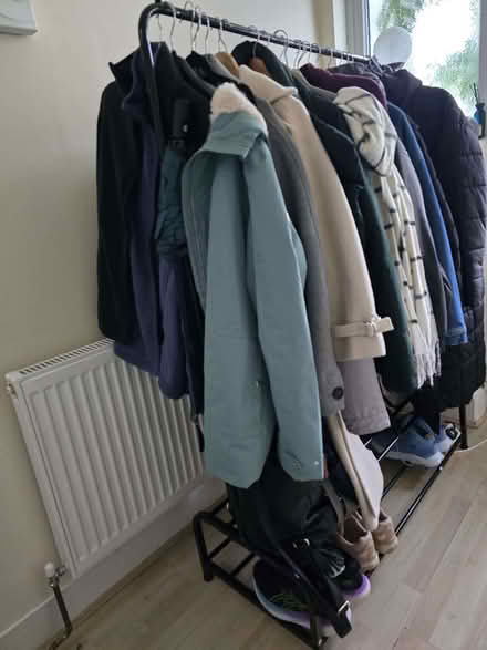 Photo of free Black metal coat rack from BR3 4NR (Elmers End BR3) #2