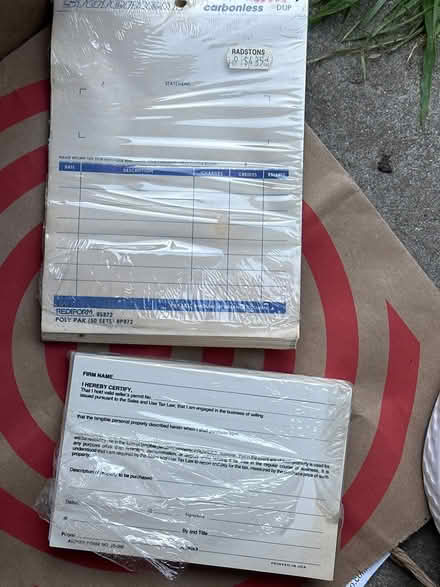 Photo of free Forms for selling stuff (Berkeley) #1