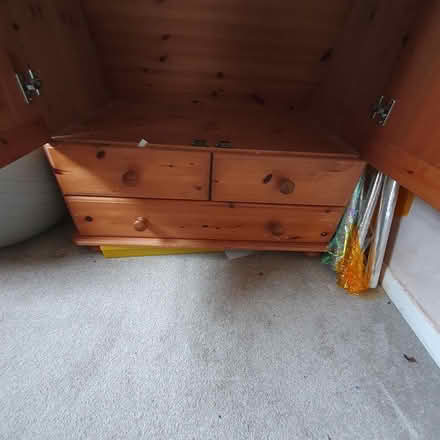 Photo of free Pine wardrobe (Dudley) #2