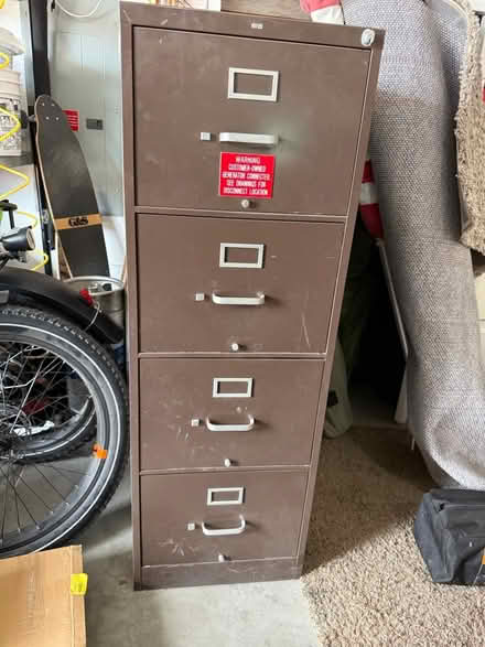 Photo of free Filing cabinet (Unser / McMahon) #1