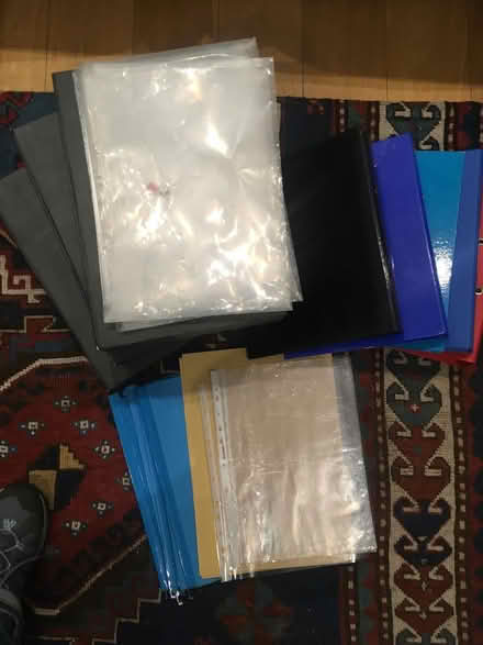 Photo of free 3 box files and selection files & plastic folders (Chiswick W4) #1
