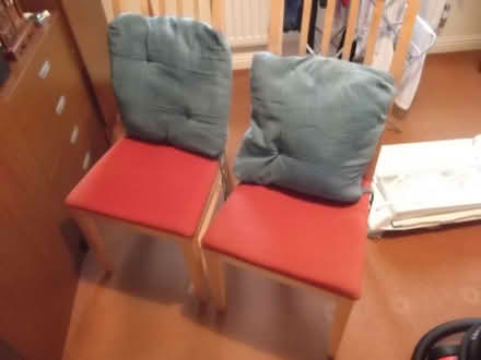 Photo of free two dining chairs (Daisy Bank WV14) #1