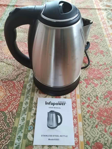 Photo of free Stainless Steel Electric Kettle (Lower Bourne, Farnham, GU10) #1