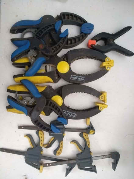 Photo of free clamps - various sizes (Upper Bangor LL57) #1