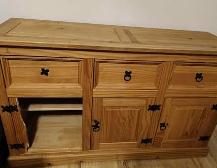 Photo of free Wooden sideboard (damaged) (Barming ME16 9) #2